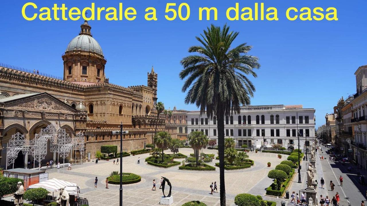 La Siciliana-di fronte la Cattedrale Villa Palermo Esterno foto