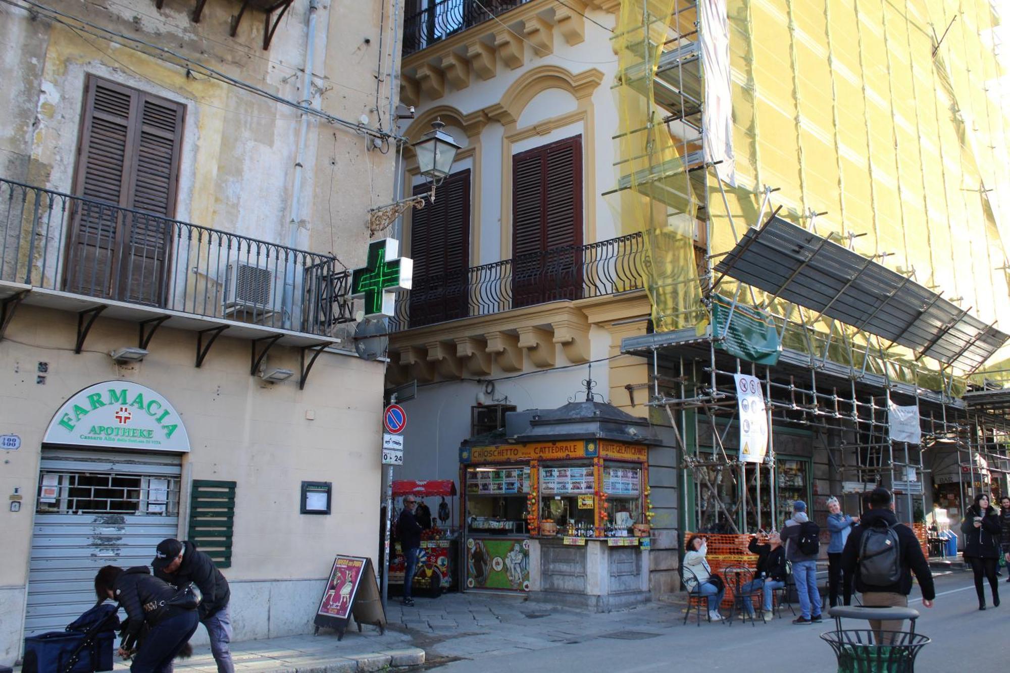 La Siciliana-di fronte la Cattedrale Villa Palermo Esterno foto